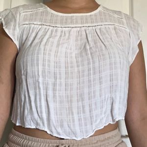 Kimchi Blue, white crop top